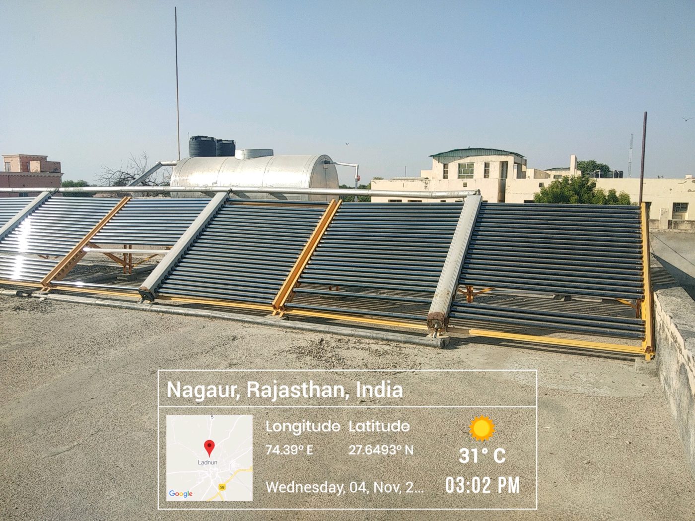 Alternative Sources of Energy &mdash; Solar Power System at JVBI