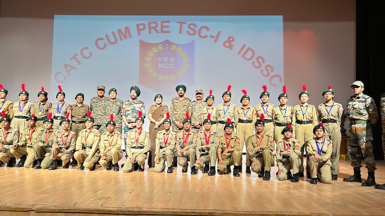 NCC & NSS — Cadets in Uniform
