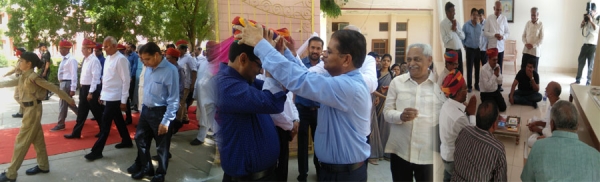 जैन विश्वभारती संस्थान (मान्य विश्वविद्यालय) के पदाधिकारियों ने किया जैविभा के नवनिर्वाचित अध्यक्ष व मंत्री का स्वागत समारोह आयोजित