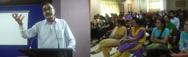 जैन विश्वभारती संस्थान (मान्य विश्वविद्यालय) के योग एवं जीवन विज्ञान विभाग के तत्वावधान में स्वच्छता अभियान को लेकर व्याख्यान आयोजित