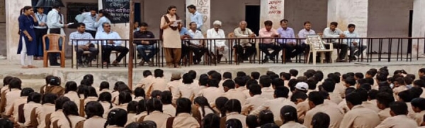 जैन विश्वभारती संस्थान (मान्य विश्वविद्यालय) के समाज कार्य विभाग के तत्वावधान मे विश्व साक्षरता दिवस पर दुजार में कार्यक्रम का आयोजन