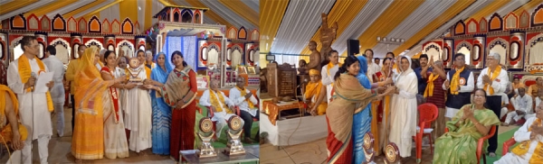 प्राकृत व संस्कृत विभाग की डाॅ. समणी संगीत प्रज्ञा को सागवाड़ा में दिया गया आचार्य विमलसागर शोधानुसंधान पुरस्कार