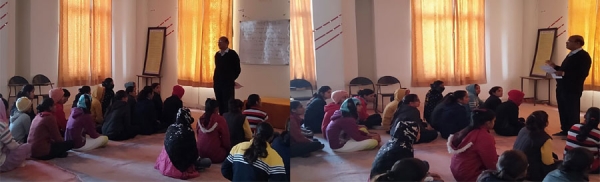 शिक्षा विभाग में ‘‘महिला सशक्तिकरण में संविधान की अहम भूमिका’’ विषय पर कार्यक्रम का आयोजन