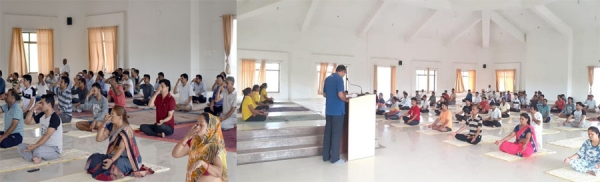 जैन विश्वभारती संस्थान एवं जैन विश्व भारती के संयुक्त तत्वावधान में उपखंड स्तरीय अन्तर्राष्ट्रीय योग दिवस समारोह आयोजित