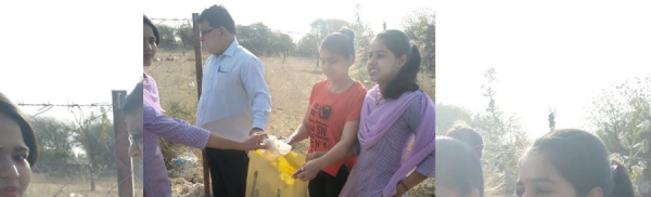 एनएसएस शिविर में स्वच्छता कार्यक्रम का आयोजन