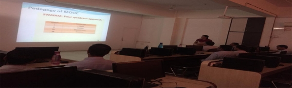 जैन विश्वभारती संस्थान (मान्य विष्वविद्यालय) में आॅनलाईन पाठ्यक्रमों एवं स्वयं पोर्टल पर व्याख्यान आयोजित