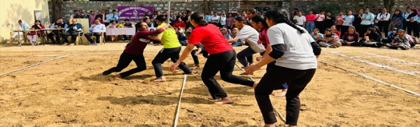 संस्थान में खेलकूद प्रतियोगिताओं का शुभारंभ