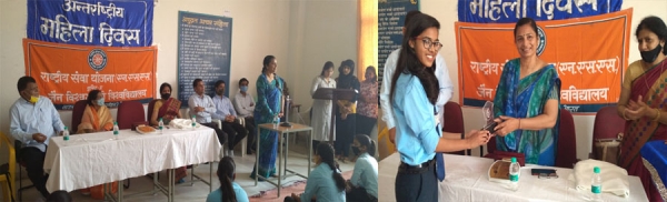 जैन विश्वभारती संस्थान (मान्य विश्वविद्यालय) में अन्तर्राष्ट्रीय महिला दिवस पर एन.एस.एस. द्वारा कार्यक्रम का आयोजन